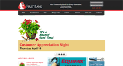 Desktop Screenshot of firstbankks.com